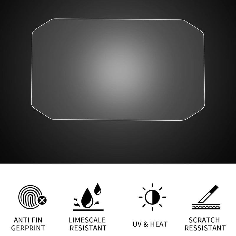 HAONEL Instrument Film Dashboard Screen Protector Replacement for Aprilia Tuono V4 RSV4 Factory 2021+ / Tuagreg 660 2022+ / Moto Guzzi V85 TT 2024+ / V100 Mandello 2022+ / Energica Experia 2022+ Cluster Display Screen Protective Cover - Image 3